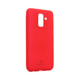 Silikonska futrola Teracell Giulietta - Samsung A605 Galaxy A6 Plus (2018) mat crvena.