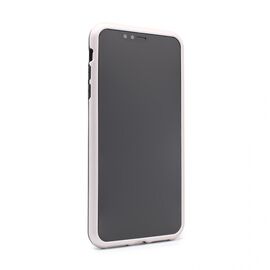 Futrola Magnetic Cover - iPhone XS Max srebrna.