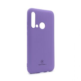 Silikonska futrola Teracell Giulietta - Huawei P20 Lite 2019 mat ljubicasta.
