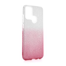 Futrola Double Crystal Dust - Huawei Honor 9A roze srebrna.