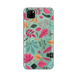 Silikonska futrola PRINT Skin - Huawei Y5p/Honor 9S Colorful Leaves.