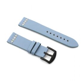 Narukvica thread kozna - smart watch 22mm svetlo plava.