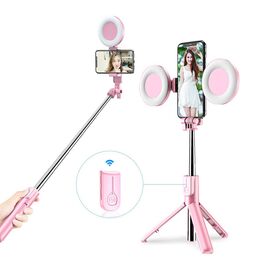 Tripod sa LED rasvetom R12 pink.