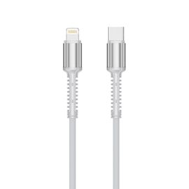 Data kabl Teracell Evolution PD Type C na iPhone 11/12/13 lightniing beli 1m.