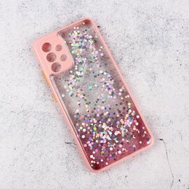 Futrola Frame Glitter - Samsung A325 Galaxy A32 4G (EU) roze.