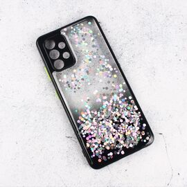 Futrola Frame Glitter - Samsung A525 Galaxy A52 4G/A526 Galaxy A52 5G/A528B Galaxy A52s 5G crna.