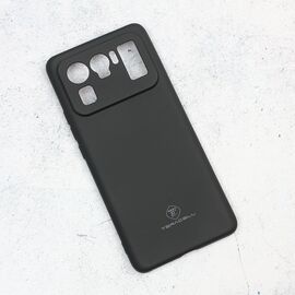 Silikonska futrola Teracell Giulietta - Xiaomi Mi 11 Ultra mat crna.