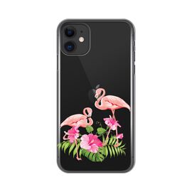 Silikonska futrola PRINT Skin - iPhone 11 6.1 Flamingo.