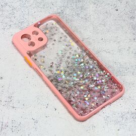 Futrola Frame Glitter - Xiaomi Mi 11 Lite roze.