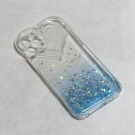 Futrola Heart Glitter - iPhone 12 Pro 6.1 plava.