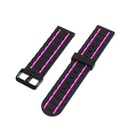 Narukvica Linea - smart watch 22mm lubicasto crna.