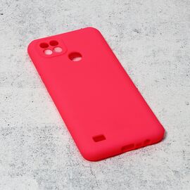 Silikonska futrola Teracell Giulietta - Realme C11 2021/C20 mat pink.