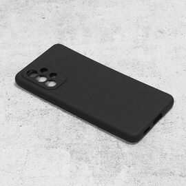 Silikonska futrola Teracell Giulietta - Samsung A536 Galaxy A53 5G mat crna.
