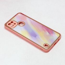 Futrola Candy Marble - Realme C21 svetlo ljubicasta.