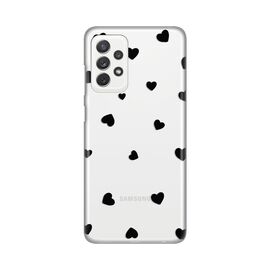 Silikonska futrola PRINT Skin - Samsung A73 5G Hearts.