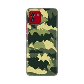 Silikonska futrola PRINT Skin - Samsung A035 Galaxy A03 Army.