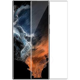 Zastitno staklo Tempered Glass Nillkin 3D CP+Max - Samsung Galaxy S22 Ultra 5G crni.