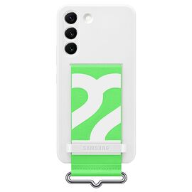 Samsung silikonska Futrola sa kaisem - S906B Galaxy S22 Transparent (EF-GS901-TWE).