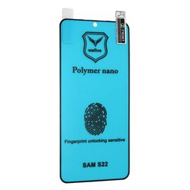 Folija Polymer Nano - Samsung Galaxy S22 crna.
