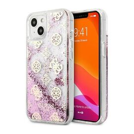 Futrola Guess Hc Liquid Glitter Peony - iPhone 13 roze (GUHCP13MLGPEPI).