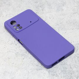 Silikonska futrola Teracell Giulietta - Xiaomi Poco X4 Pro 5G mat ljubicasta.