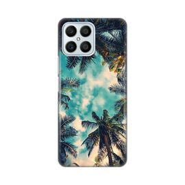 Silikonska futrola PRINT Skin - Huawei Honor X8 Palm tree.