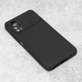 Silikonska futrola Teracell Giulietta - Xiaomi Poco X4 Pro 5G mat crna.