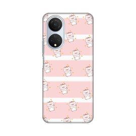 Silikonska futrola PRINT - Huawei Honor X7 Pigs.