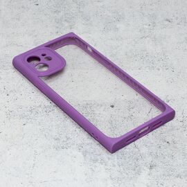 Futrola Candy frame za iPhone 12 6.1 ljubicasta.