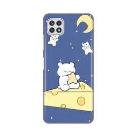 Silikonska futrola PRINT - Samsung A226 Galaxy A22 5G Dreamy Bear.