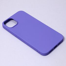 Silikonska futrola Teracell Giulietta - iPhone 14 Plus mat ljubicasta.