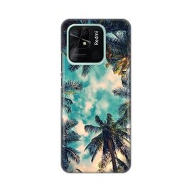 Silikonska futrola PRINT - Xiaomi Redmi 10C Palm Tree.