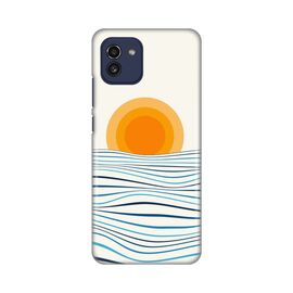 Silikonska futrola PRINT - Samsung A035 Galaxy A03 Sunset.