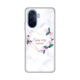 Silikonska futrola PRINT - Huawei nova Y70 Enjoy Every Moments.