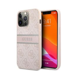 Futrola Guess Stripe - iPhone 13 Pro Max 6.7 roze (GUHCP13X4GDPI).