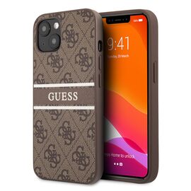 Futrola Guess Stripe - iPhone 13 braon (GUHCP13M4GDBR).