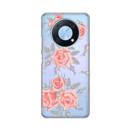 Silikonska futrola PRINT Skin - Huawei Nova Y90 Elegant Roses.