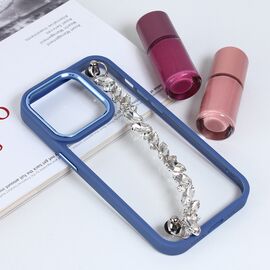 Futrola Chain - iPhone 14 Pro plava.