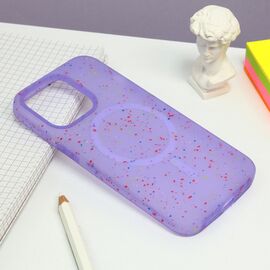 Futrola Colorful Magsafe - iPhone 13 Pro ljubicasta.