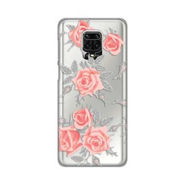 Silikonska futrola PRINT Skin - Xiaomi Redmi Note 9 Pro/Note 9 Pro Max/Note 9S Elegant Roses.