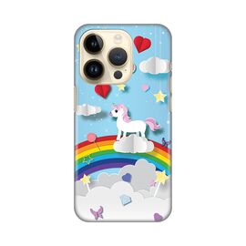 Silikonska futrola PRINT - iPhone 14 Pro Unicorn.