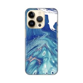 Silikonska futrola PRINT - iPhone 14 Pro Blue Marble.