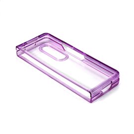 Futrola providna TPU - Samsung F936B Samsung F936 Galaxy Z Fold 4 ljubicasta.