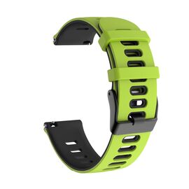 Narukvica double - smart watch Samsung 4, 5 22mm zeleno crna.