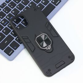 Futrola Cube Ring - iPhone 14 Plus crna.