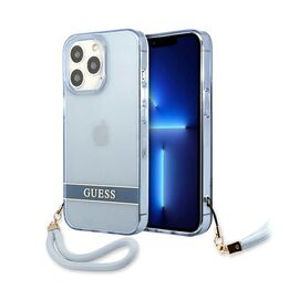 Futrola Guess Hc PC/TPU Translucent - iPhone 13 Pro plava (GUHCP13LHTSGSB).