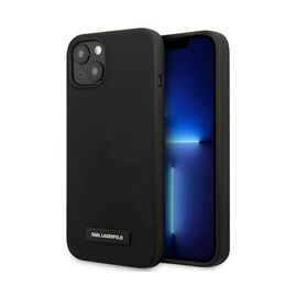 Futrola Karl Lagerfeld Hc Silicone Plaque - iPhone 13 crna (KLHCP13MSLMP1K).