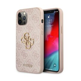 Futrola Guess Hc PC 4G Big Metal Logo - iPhone 12 Pro Max 6.7 pink (GUHCP12L4GMGPI).