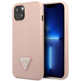Futrola Guess Hc Saffiano PU Triangle - iPhone 14 pink (GUHCP14SPSATLP).