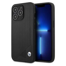 Futrola BMW Hc Leather Deboss - iPhone 13 Pro Max 6.7 crna (BMHCP13XRCDPK).